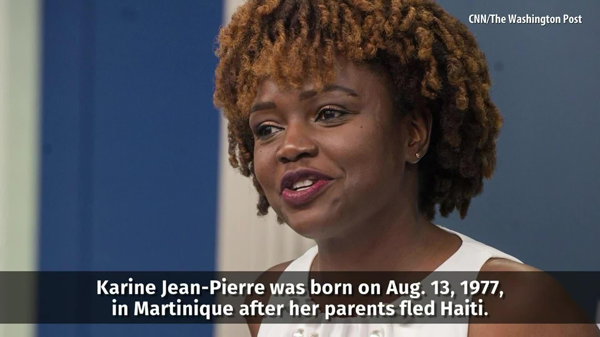 Karine Jean-Pierre, Daughter of Haitian Immigrants, Will Become