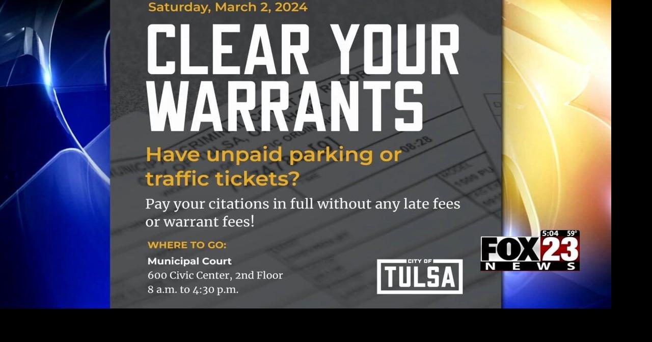 Video: Tulsa Municipal Court offering event to help clear outstanding