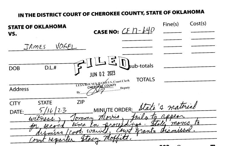 Charges dropped in 35-year-old Fort Gibson murder | News | fox23.com