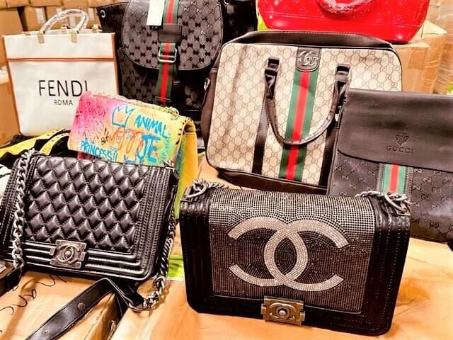 Disguised as 'Office Supplies' from China the U.S. Customs have seized $5  million worth of fake Louis Vuitton, Dior, Gucci and Fendi fashion  accessories - Luxurylaunches