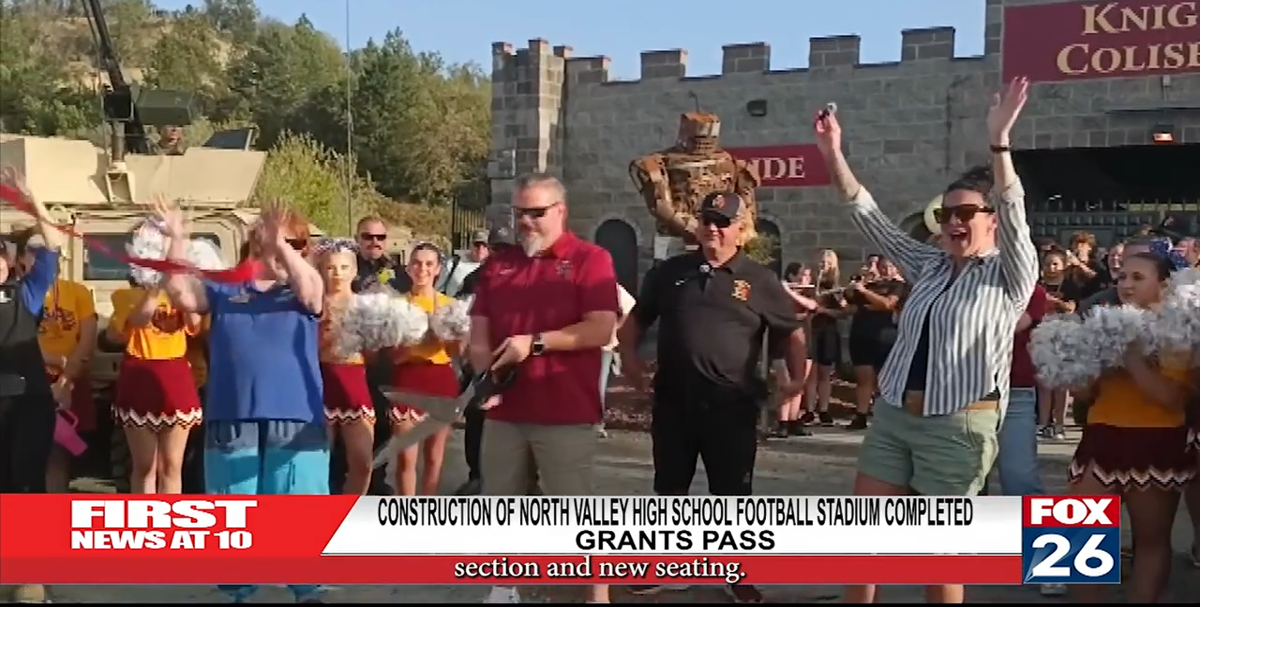 Construction Of North Valley High School Football Stadium Completed