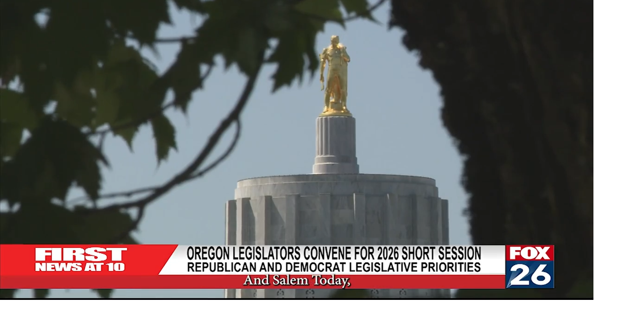 Oregon Legislators Convene For 2026 Short Session
