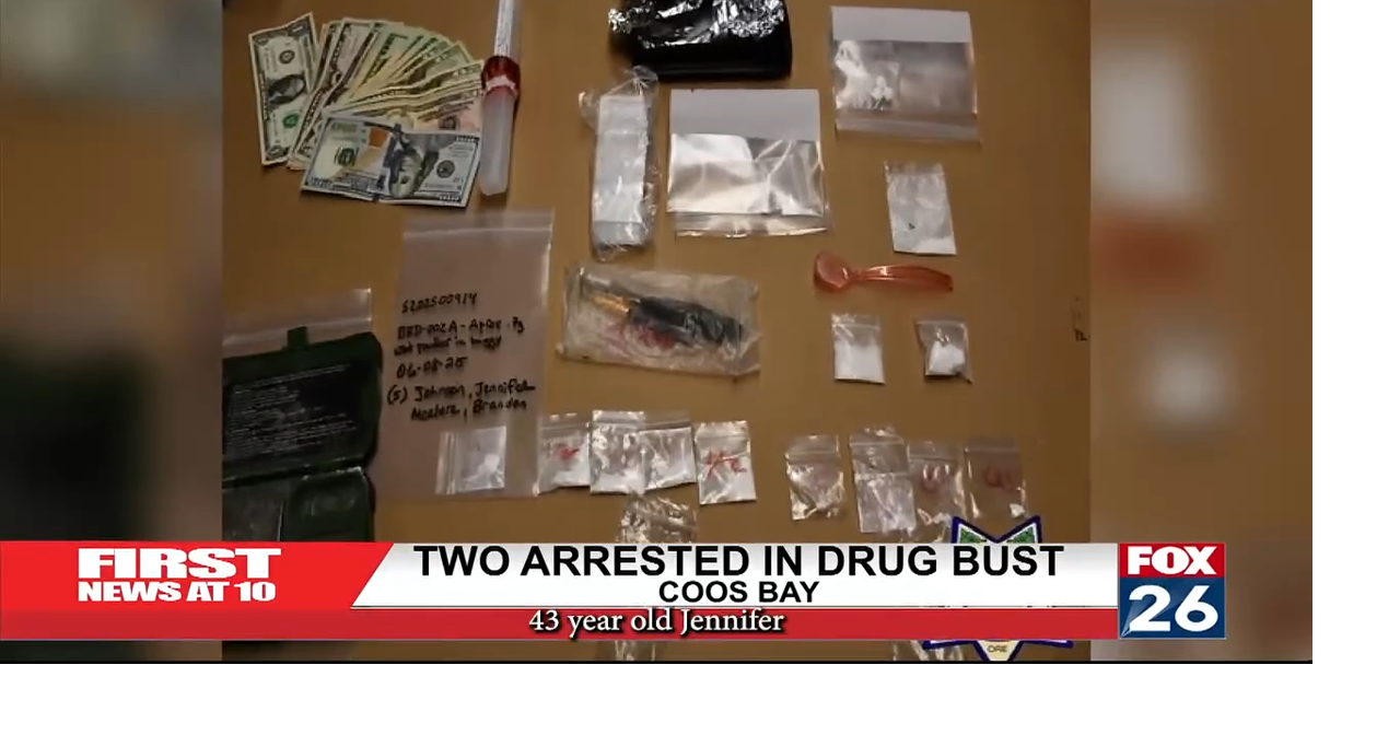 Two Arrested In Drug Bust | Local | fox26medford.com