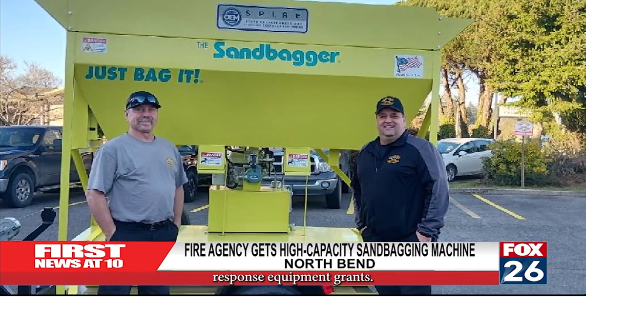 Fire Agency Get High-Capacity Sandbagging Machine | Local ...