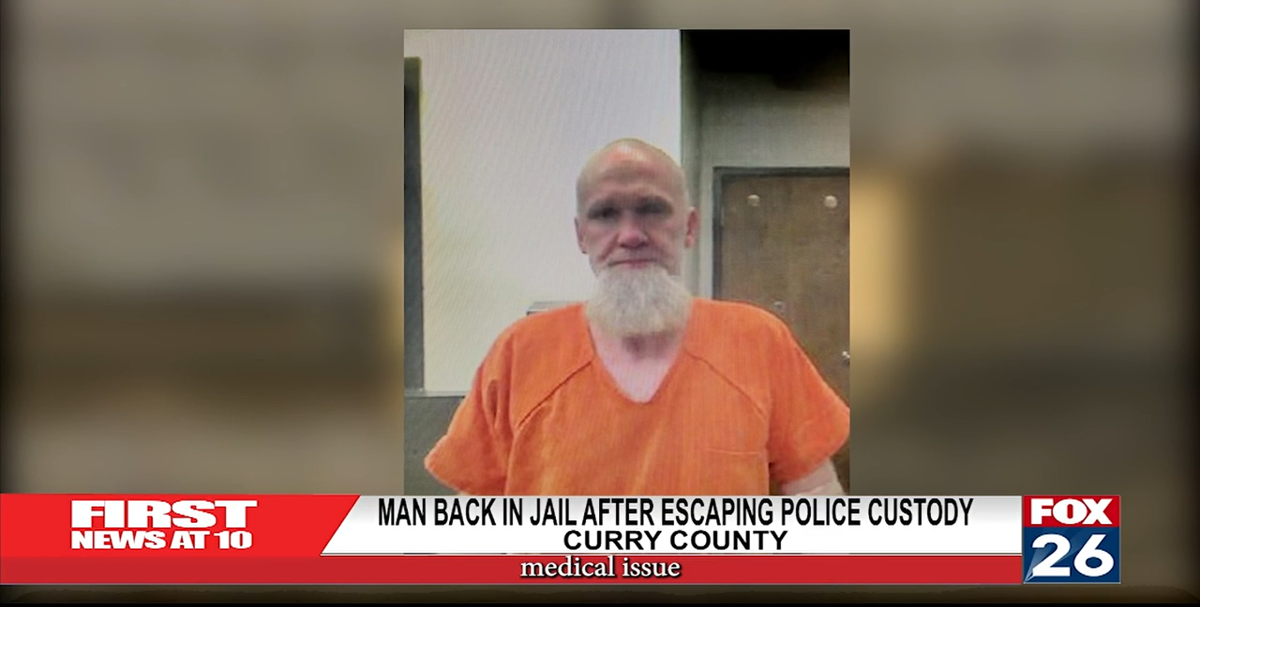 Man Back In Jail After Escaping Police Custody | Local | fox26medford.com