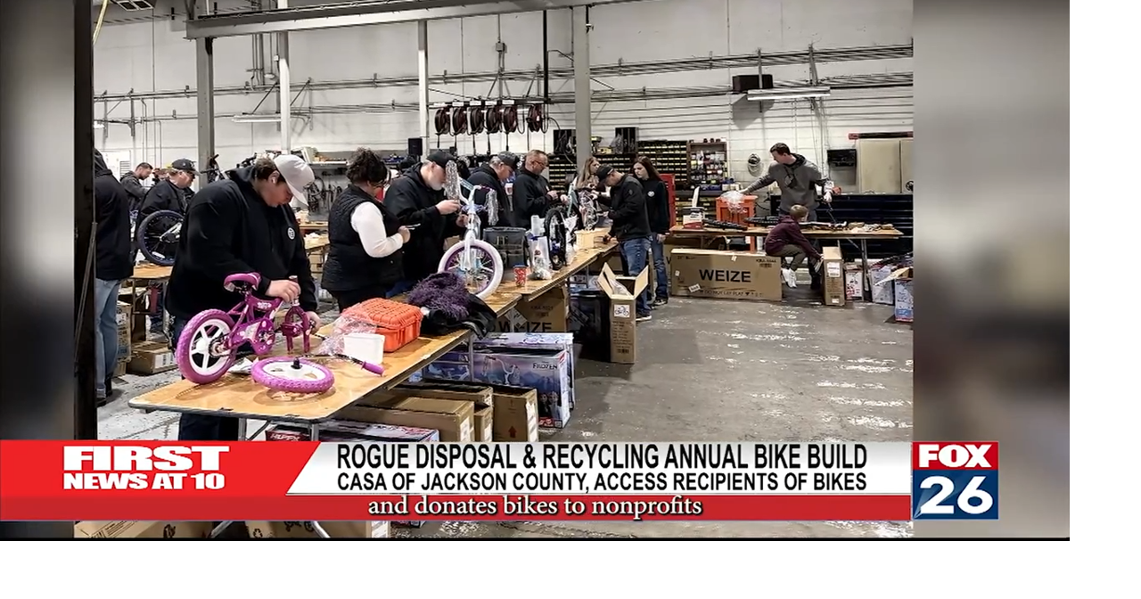 Rogue Disposal & Recycling Annual Bike Build
