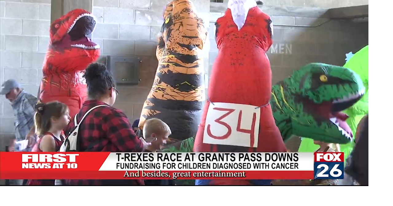 T-Rexes Race At Grants Pass Downs | Local | fox26medford.com