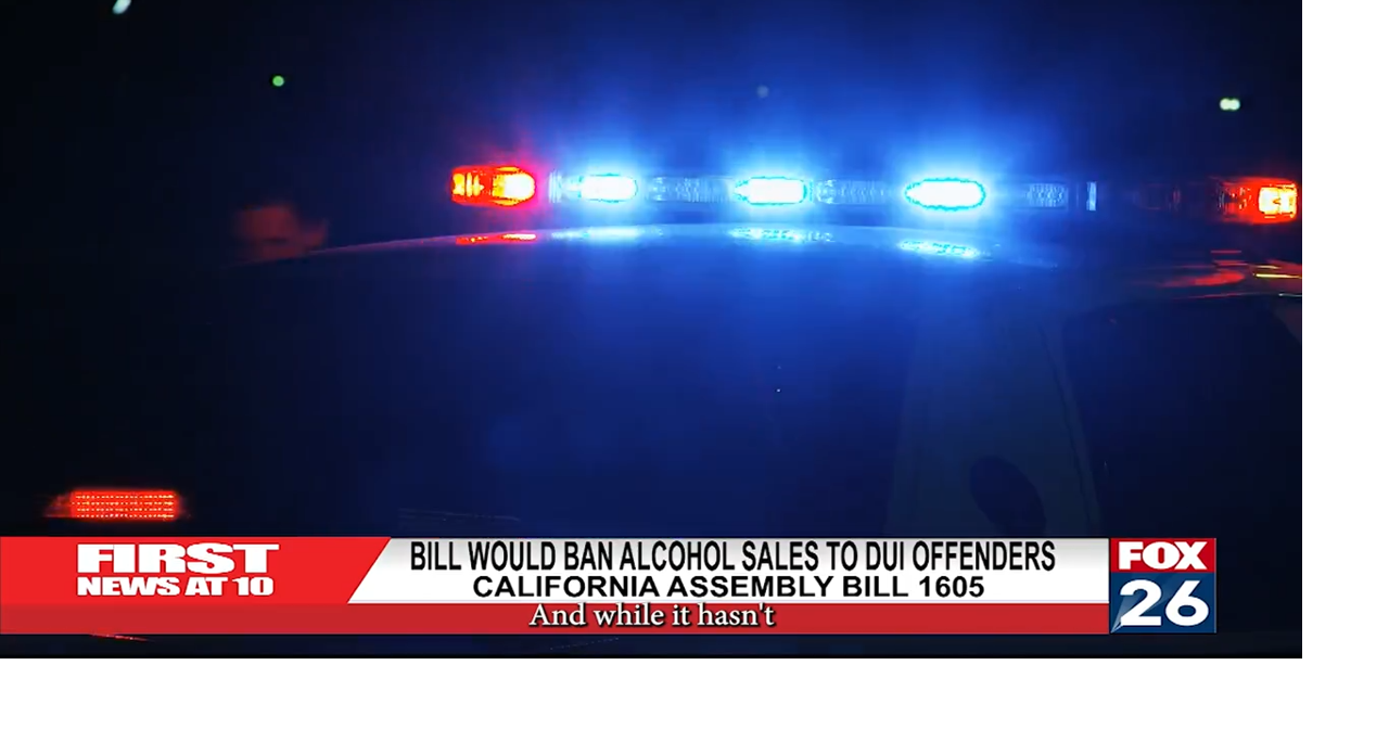 Bill Would Ban Alcohol Sales To DUI Offenders | Local | fox26medford.com