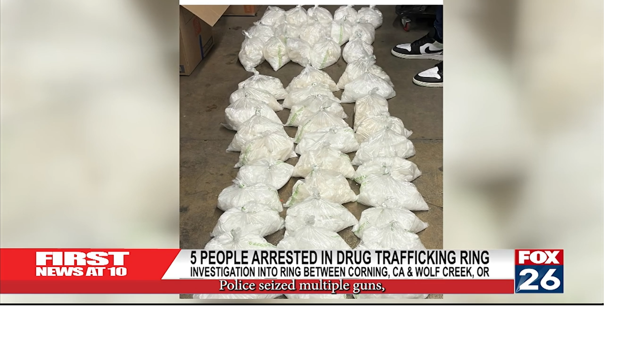 5 People Arrested In Drug Trafficking Ring | Local | fox26medford.com