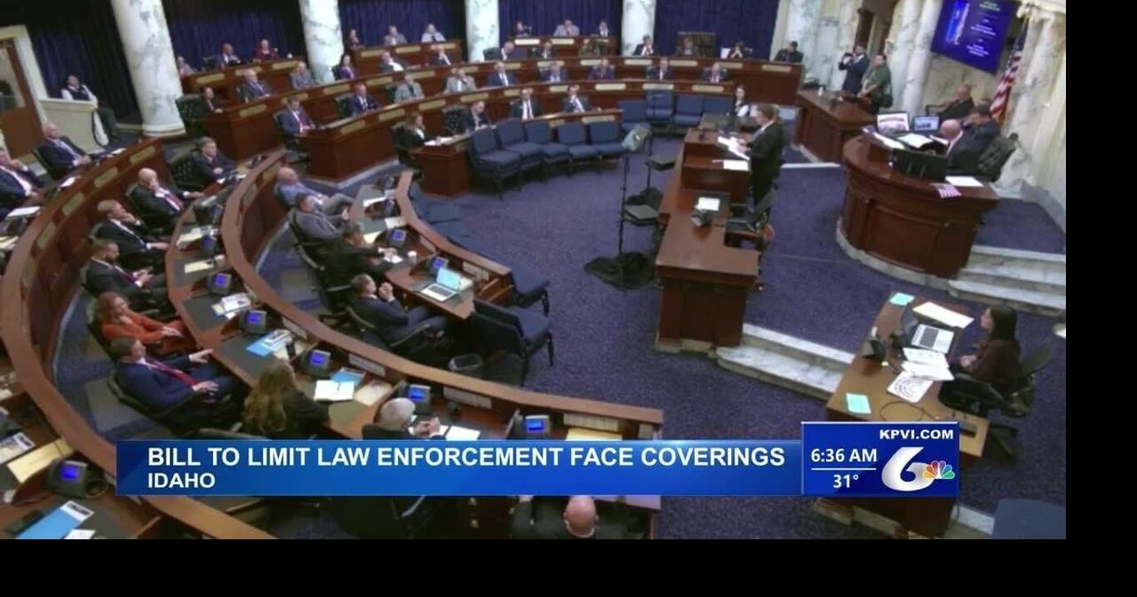 A New Bill Restricts the Use of Face Coverings by Idaho Law Enforcement