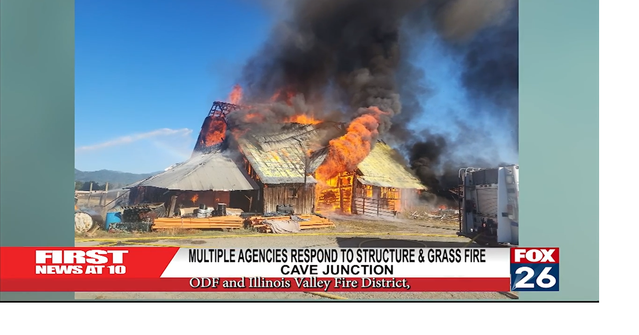 Multiple Agencies Respond to Structure & Grass Fire | Local ...