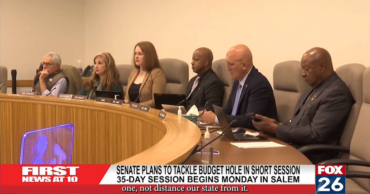 Many Senator Short Senate Plans To Tackle Budget Hole In Short Session | Local ...