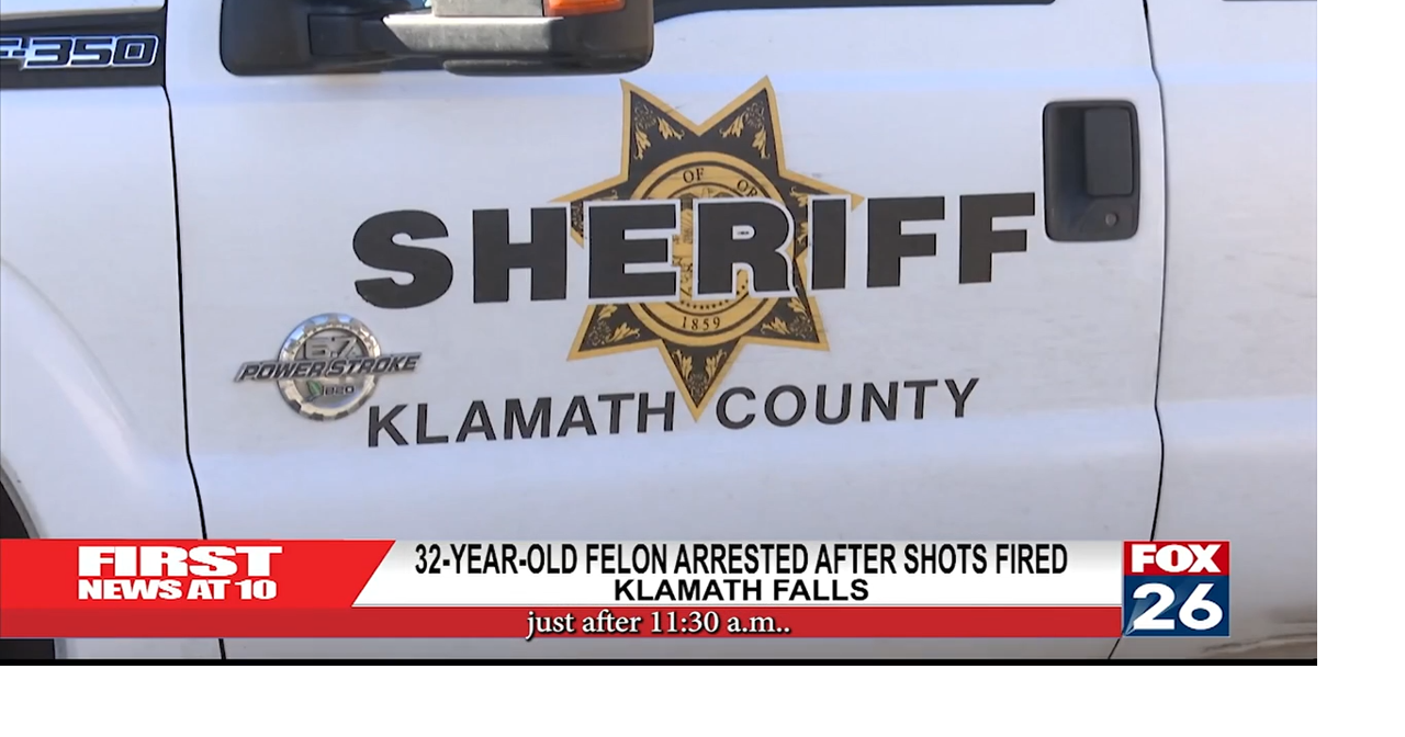 32 Year-Old Felon Arrested After Shots Fired | Local | fox26medford.com