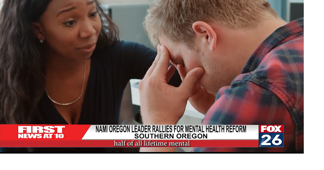 NAMI Oregon Leader Rallies For Mental Health Reform
