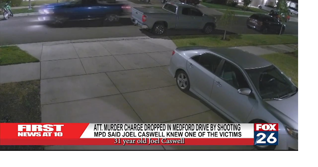Attempted Murder Charge Dropped In Medford Drive By Shooting | Local ...