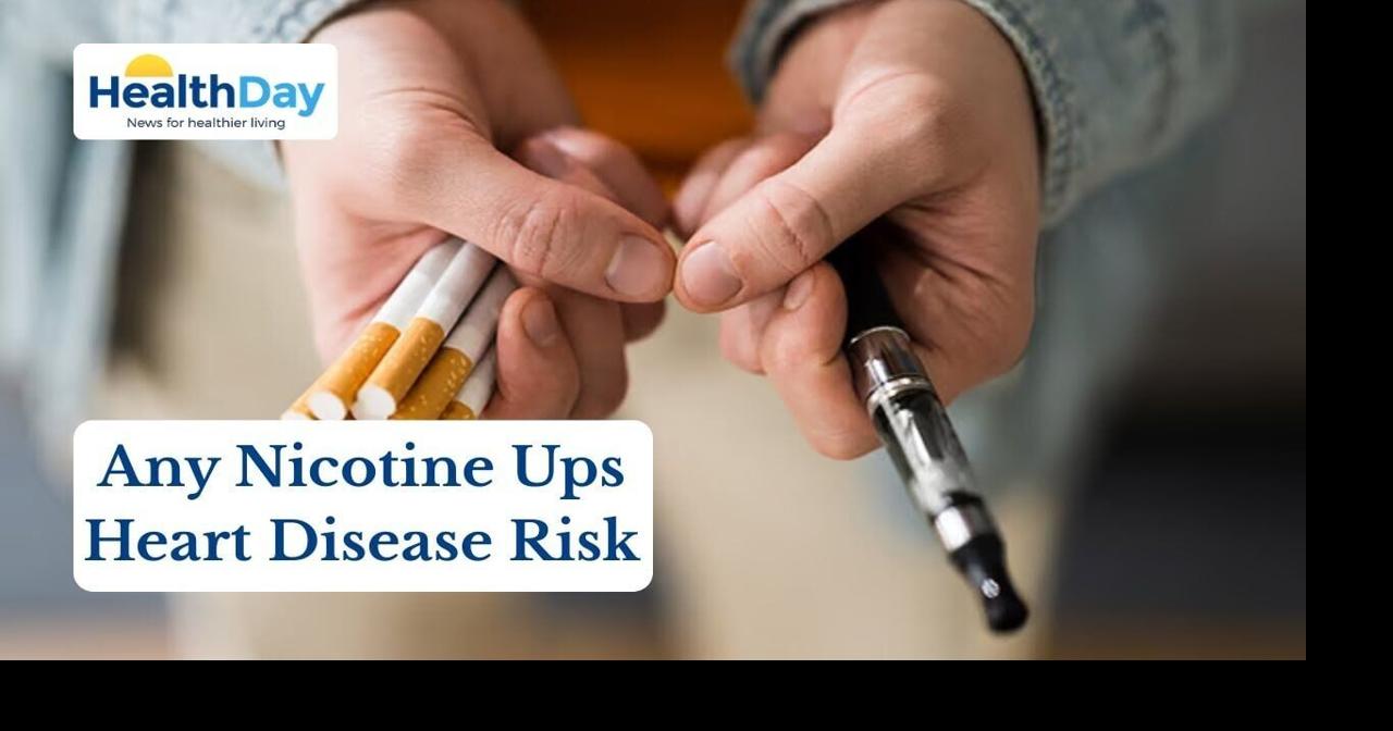 Nicotine in Any Form Can Raise Blood Pressure and Increase Heart Disease Risk, New Study Warns