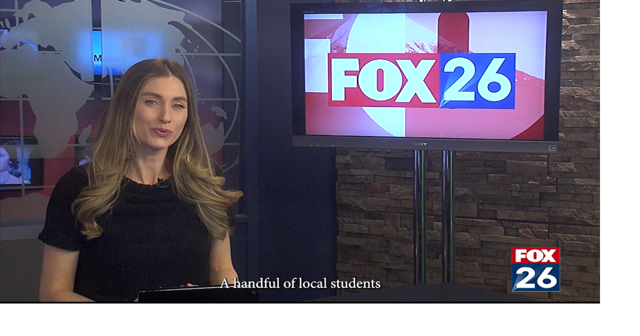 Students Perform National Anthem At Blazers Game