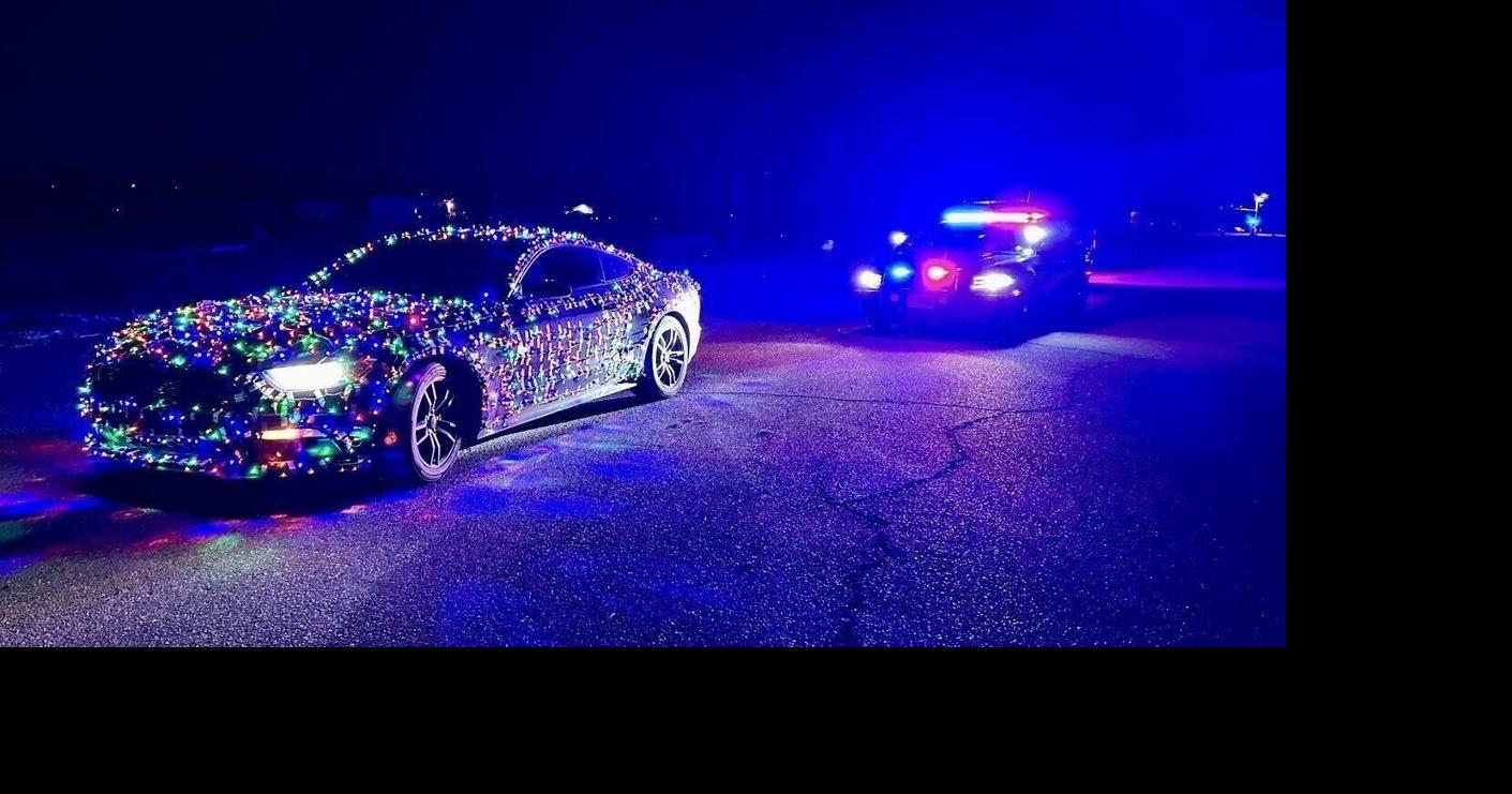 Washington State Patrol issues reminder on wrapping cars in holiday lights