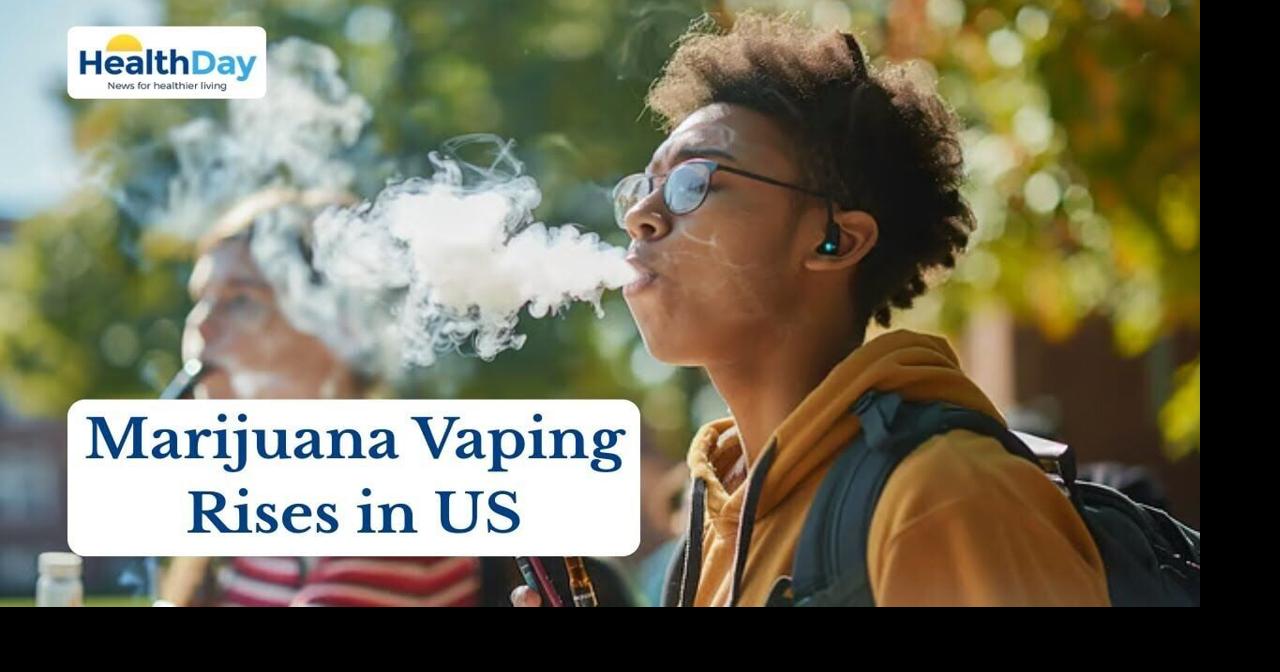 Flavored Marijuana Vaping Surges Among U.S. Teens, Study Finds