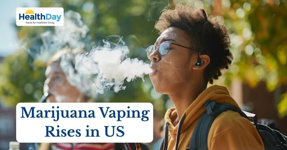 Flavored Marijuana Vaping Surges Among U.S. Teens, Study Finds