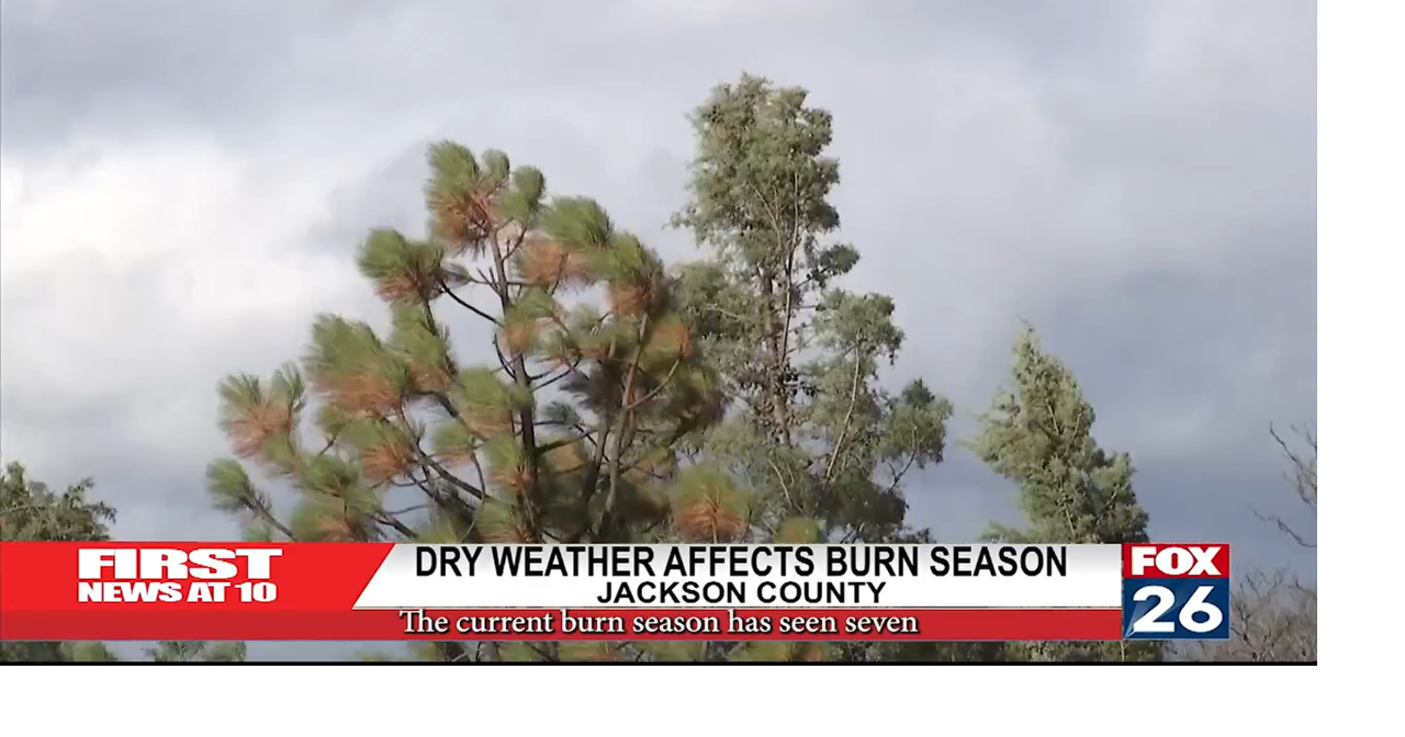 Dry Weather Affects Burn Season | Local | fox26medford.com