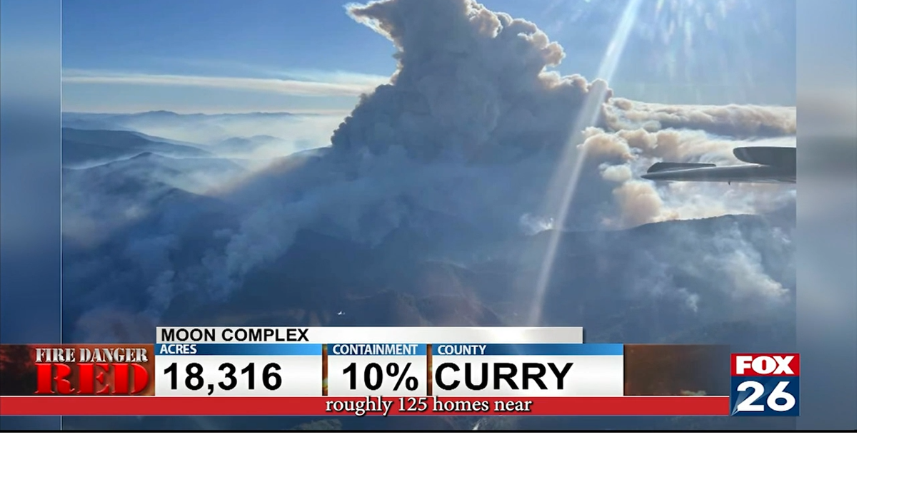 Moon Complex Fire At 18,316 Acres | Local | fox26medford.com