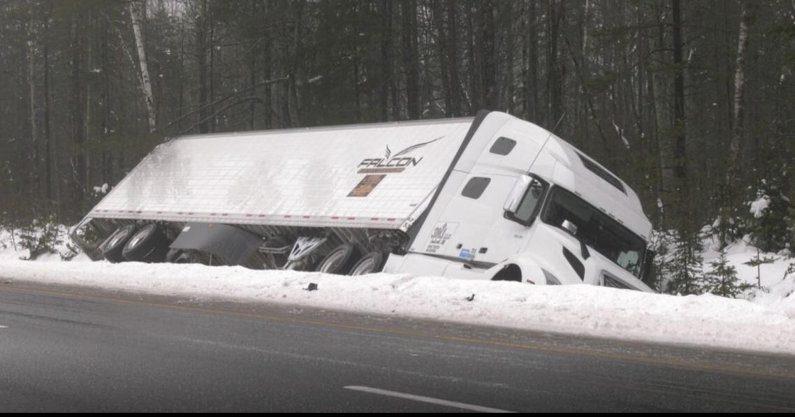 Tractor Trailer I95 Etna accident to be removed Friday Local News