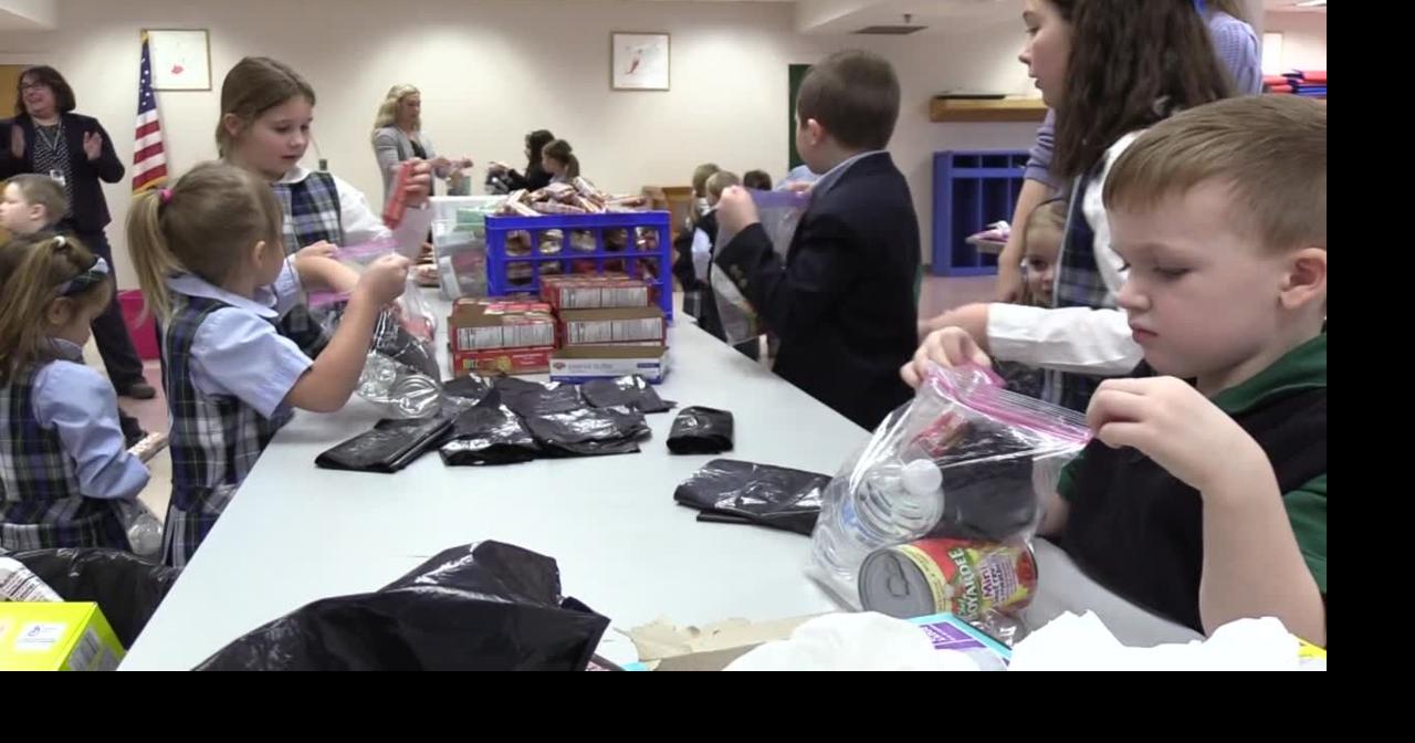 All Saints students create care packages for homeless