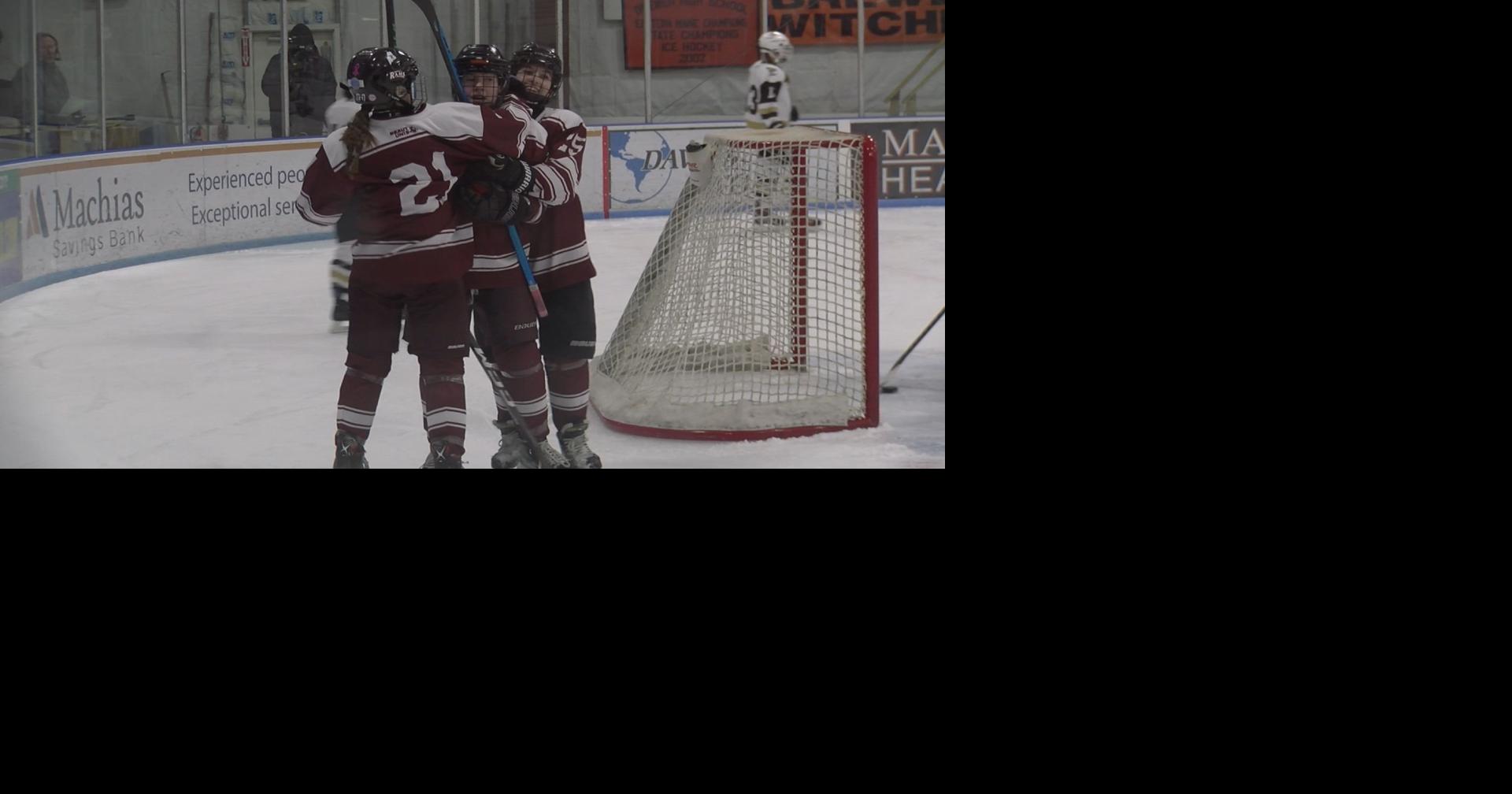Gorham girls hockey hands Penobscot Pioneers their first loss of the