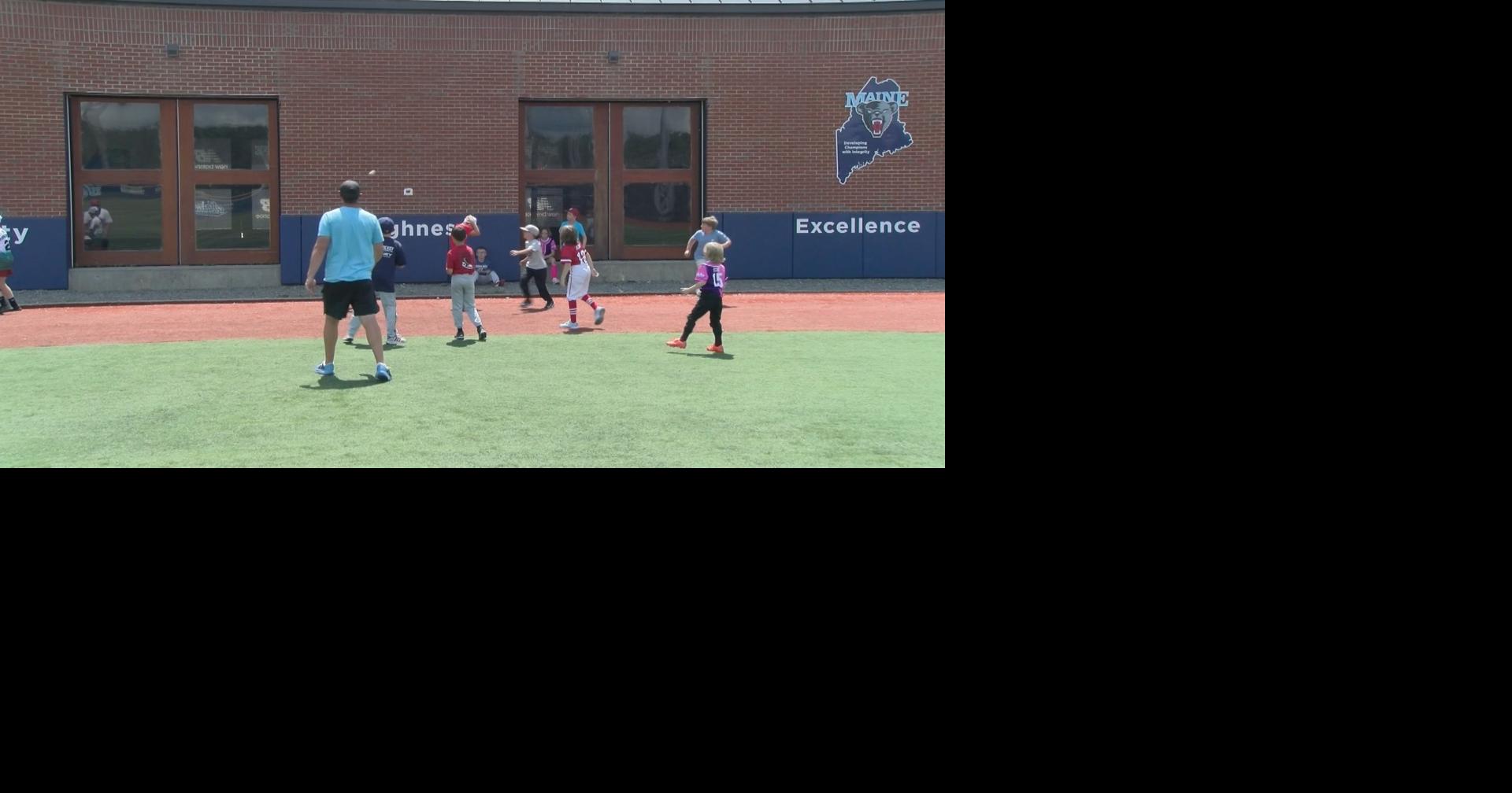 Maine Baseball holds kids summer camp