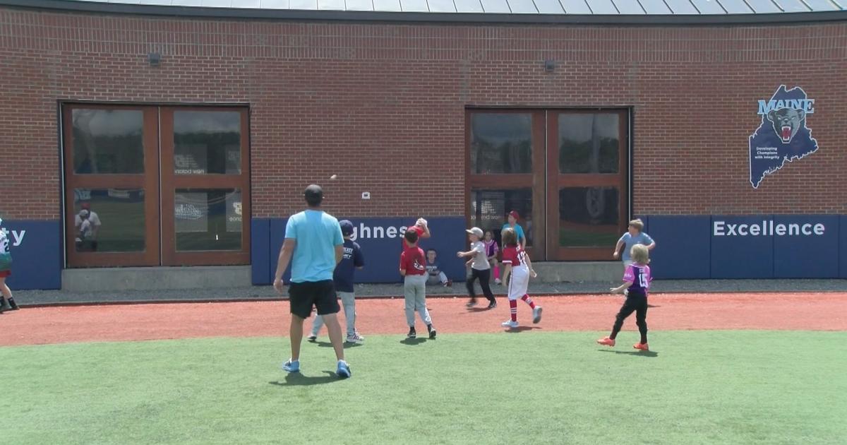 Maine Baseball holds kids summer camp