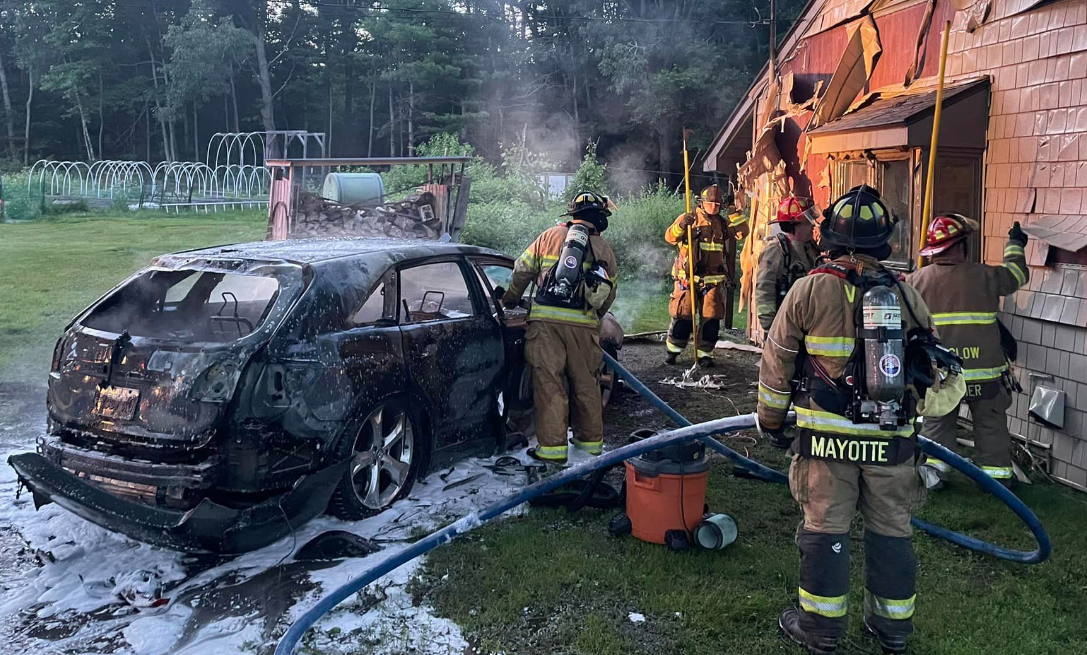 Vehicle Fire Spreads To Nearby Home | Local News | Foxbangor.com