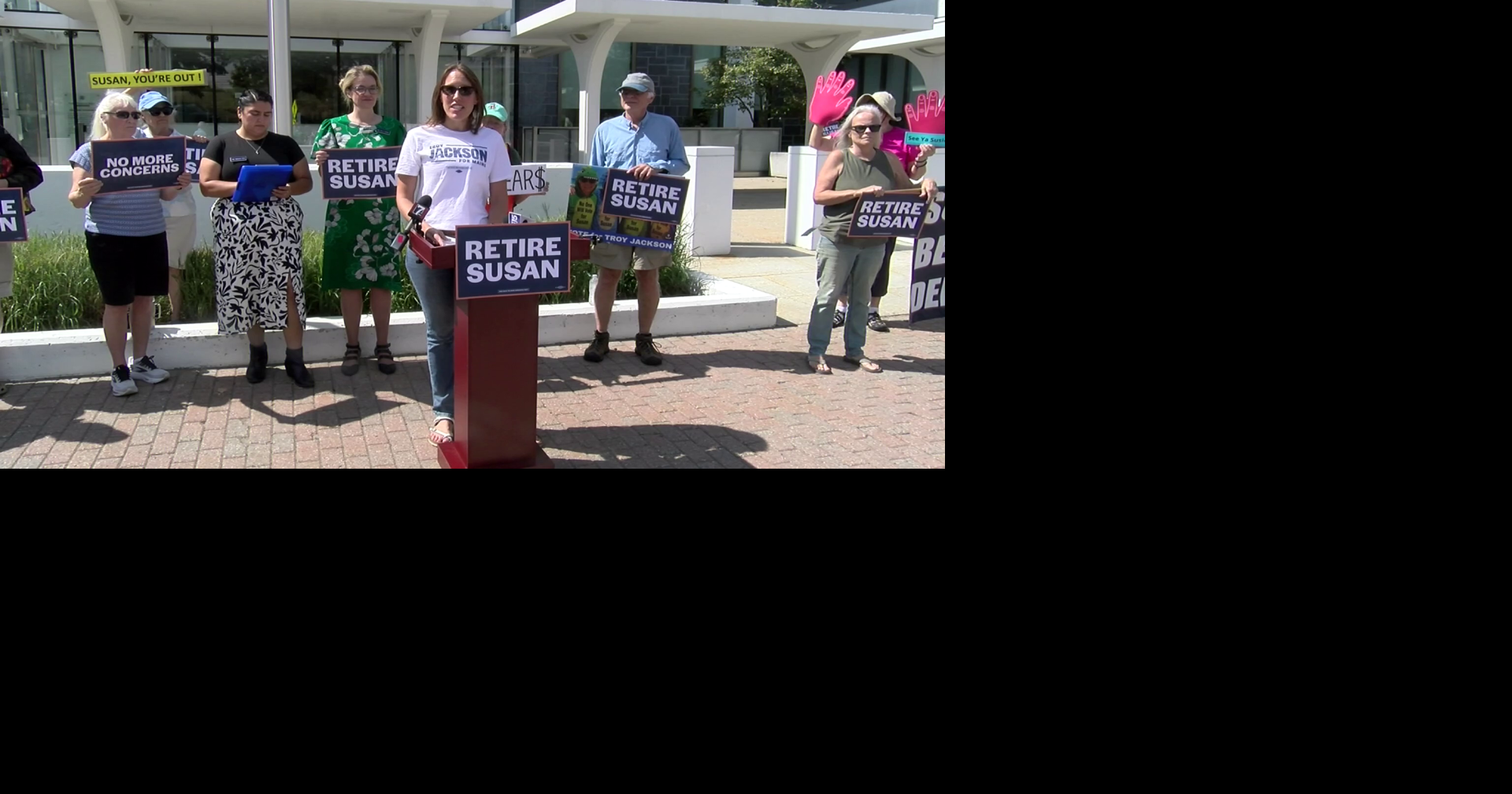 Maine Democrats say Sen. Susan Collins is loyal to big corporations, not Mainers