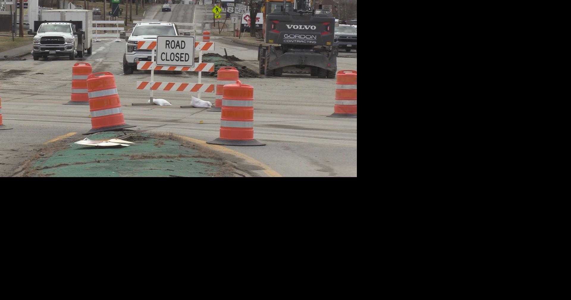 Construction on Newport roundabout begins