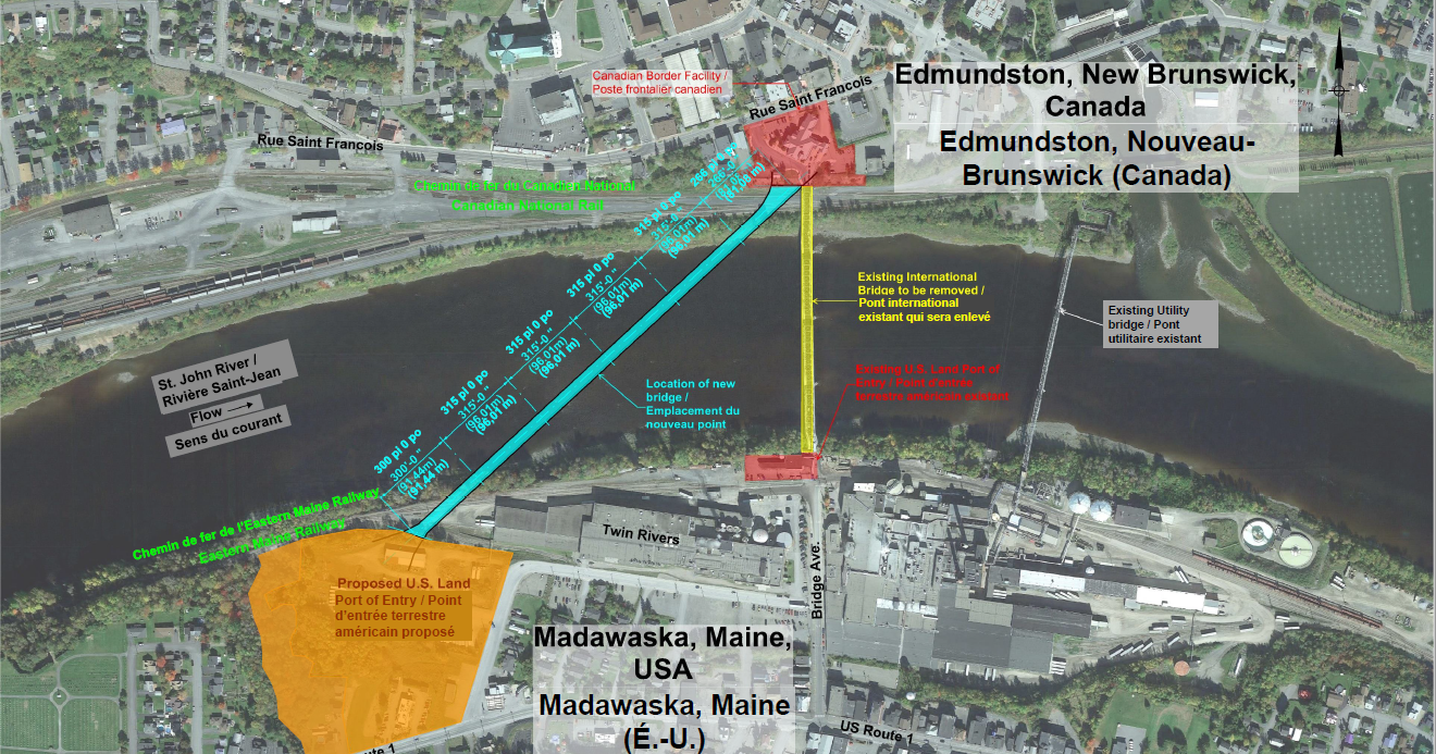 Madawaska-Edmunston bridge set to open in June - Vimarsana News