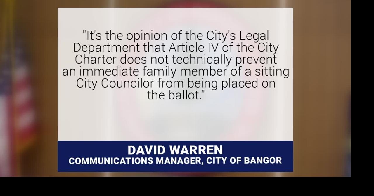 Bangor councilor’s wife running for School Committee, but questions remain over whether she can serve