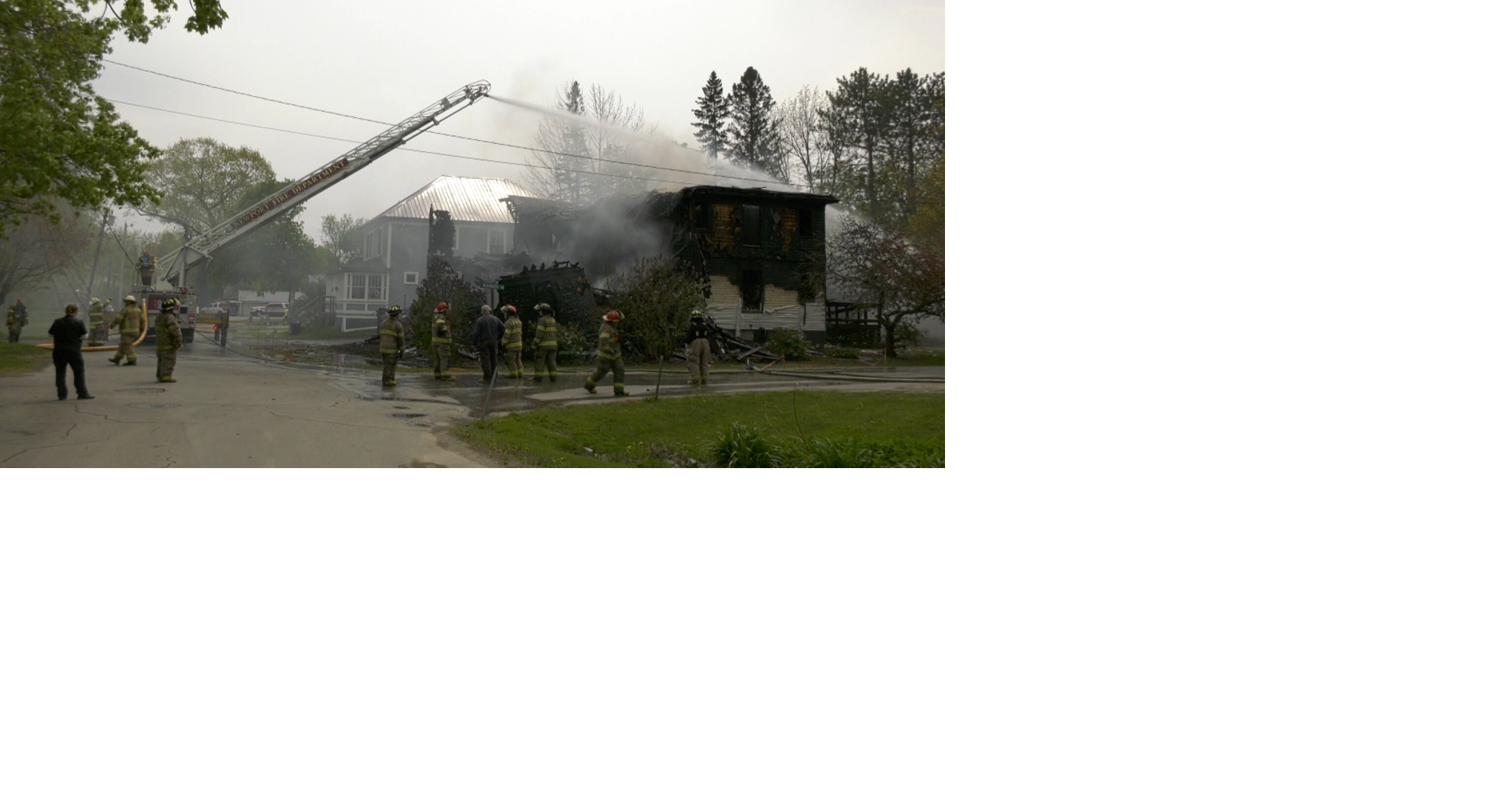 Fire damages two-story apartment building in Newport | Local News ...