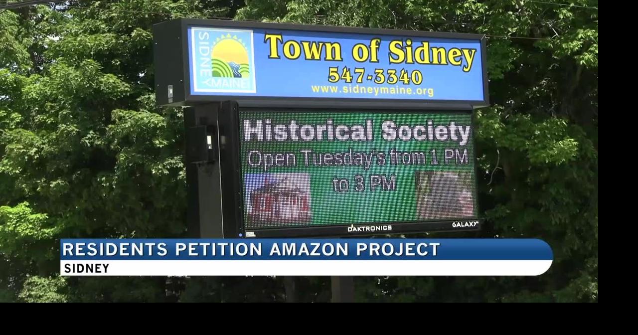 Sidney residents petition for moratorium on large development projects following Amazon approval