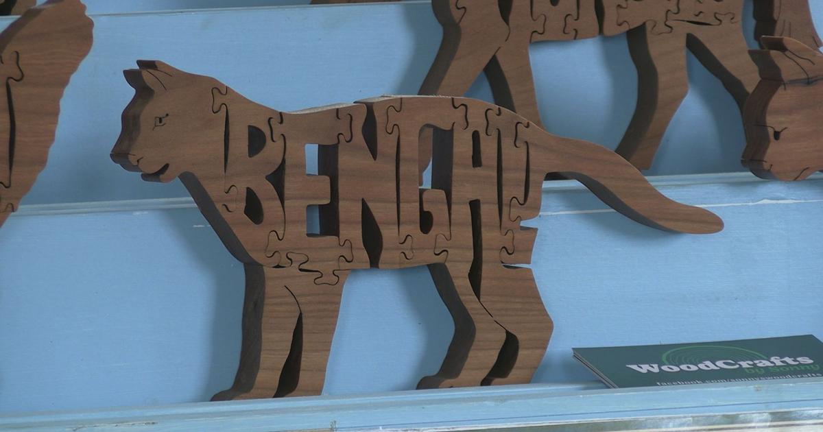 Local woodworker creates artistic puzzles