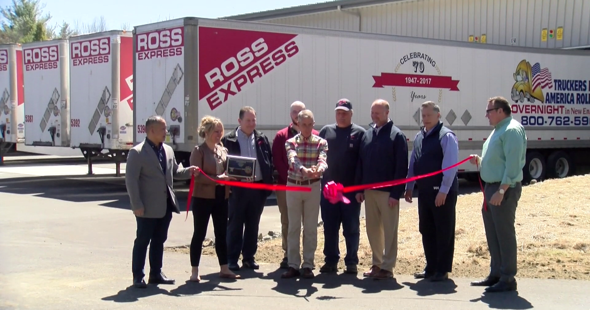 Ross Express Tracking Ribbon cutting ceremony held in Brewer for new Ross Express location ...