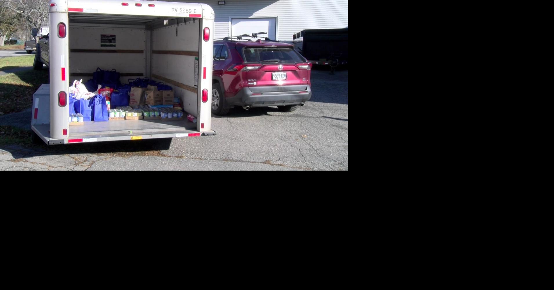 Maine Veterans Project hand out food to veterans in Bangor community