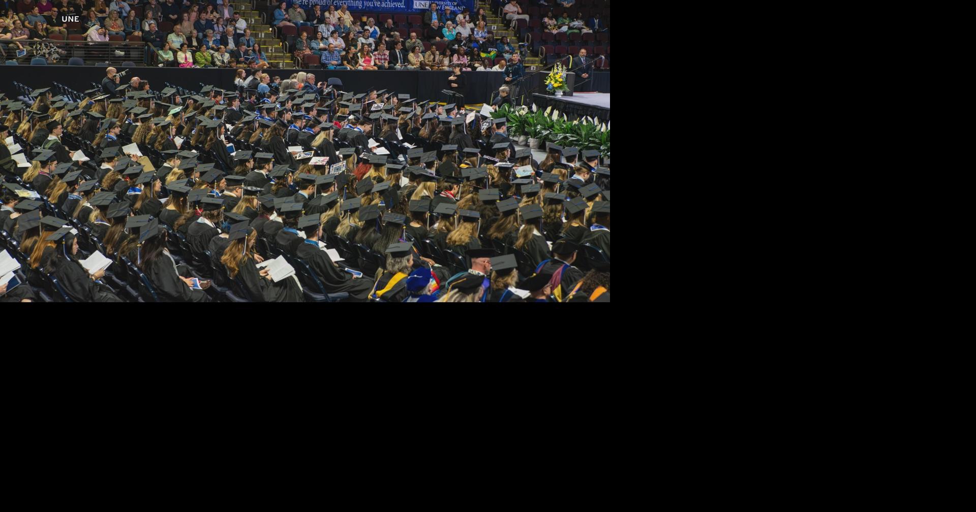 All of Maine's 16 counties represented in UNE's 2026 graduating class