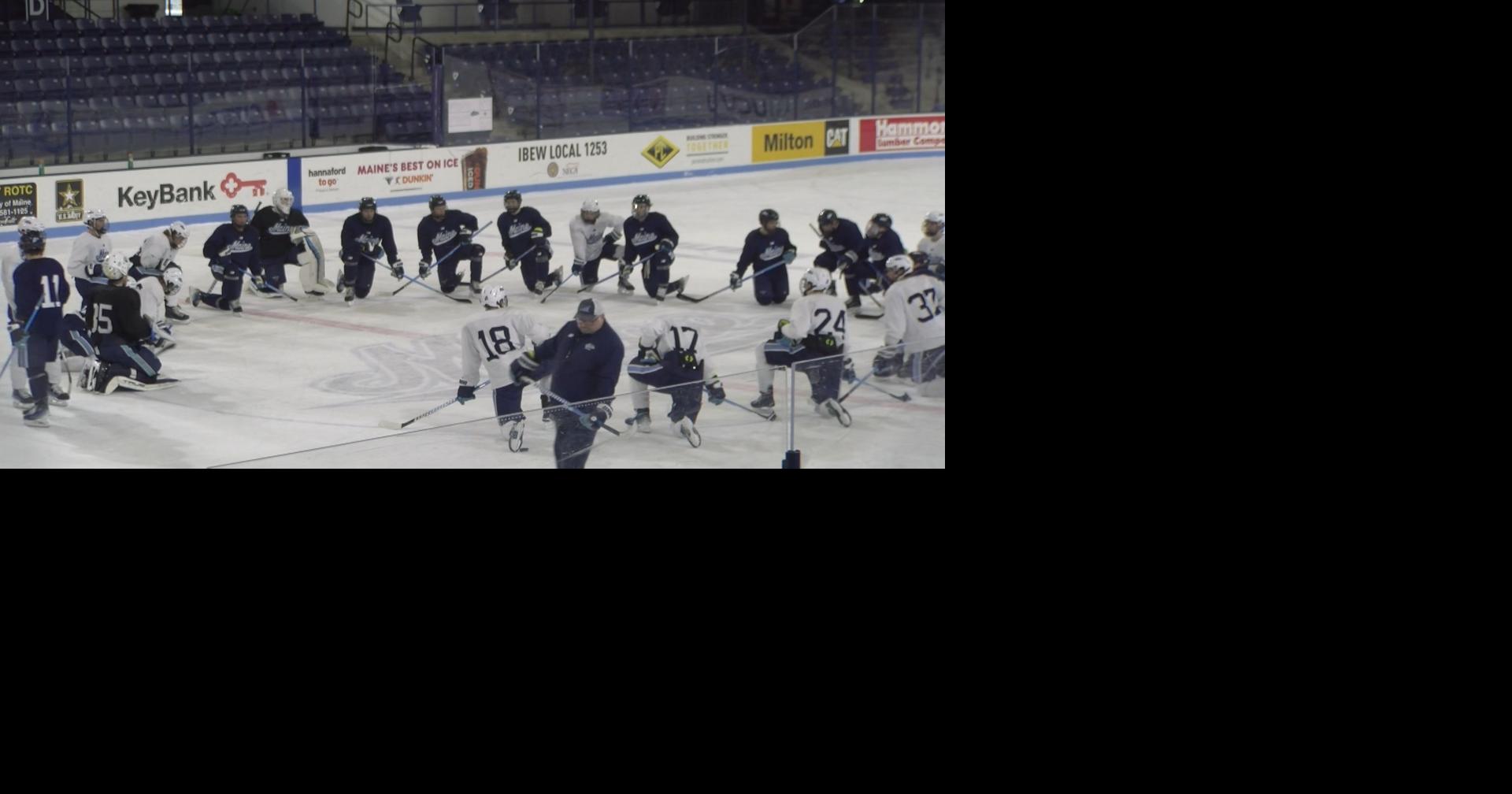 Maine Men's Hockey prepares for trip down to Portland | Bangor Local ...