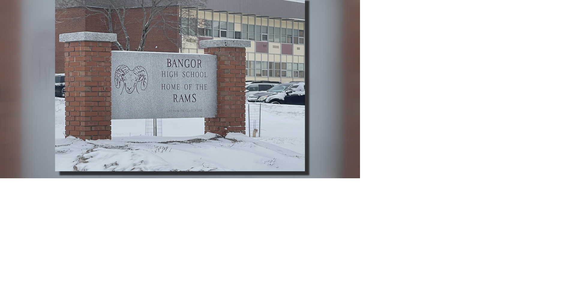 Bangor High School placed in hold after Bangor P.D. receives a 'concerning phone call' that was later deemed a hoax