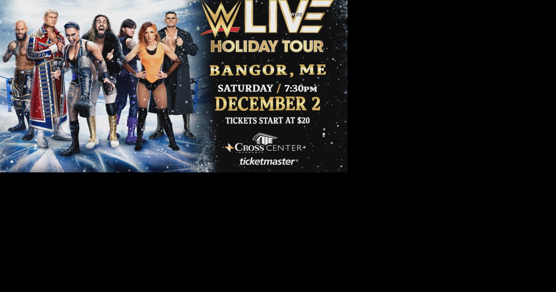 WWE returning to Bangor for first time in five years Bangor Local