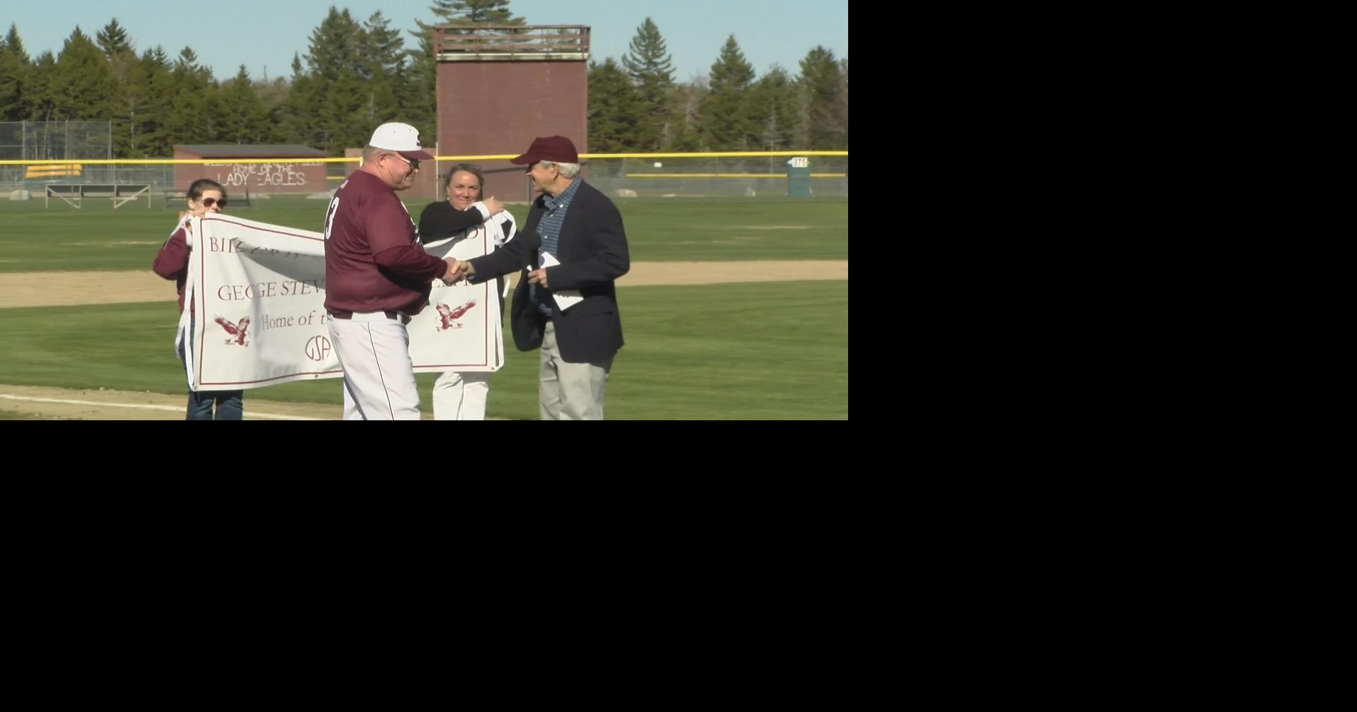 George Stevens Academy dedicates baseball field to Bill Gray | Bangor ...