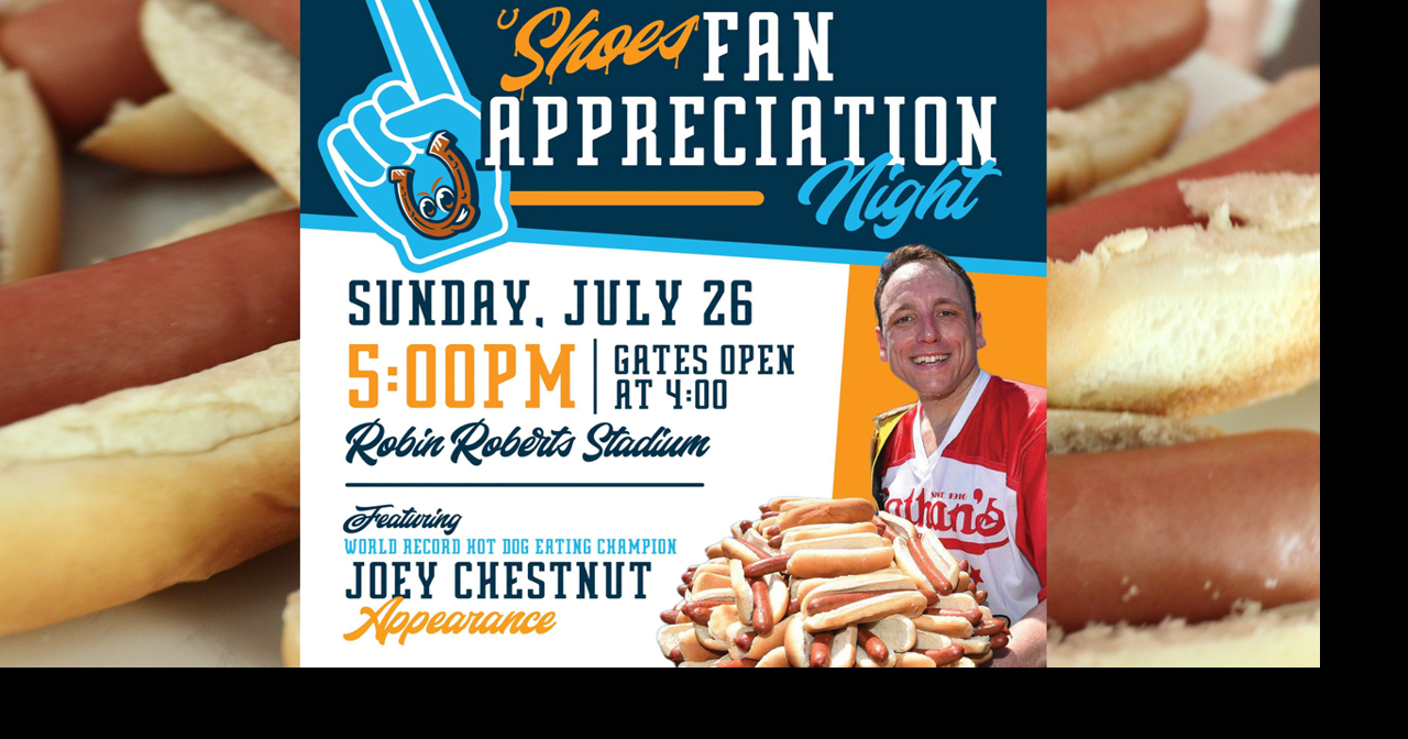 Shoes Appreciation Night Featuring Joey Chestnut