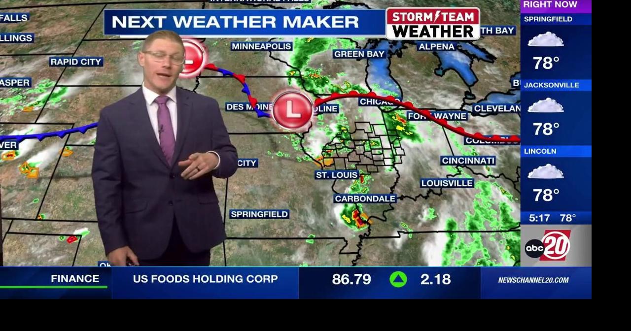 Heat and humidity intensify this week, severe weather threat Thursday