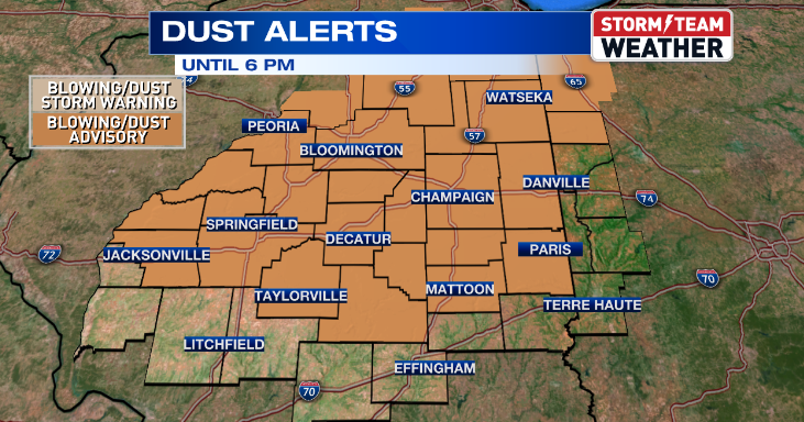 Read moreBLOWING DUST & A FEW EVENING THUNDERSTORMS FOR TODAY