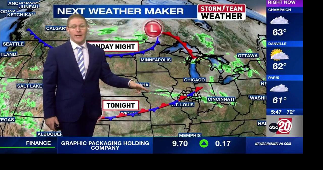 Several Chances for Thunderstorms, Cooler Temps This Week